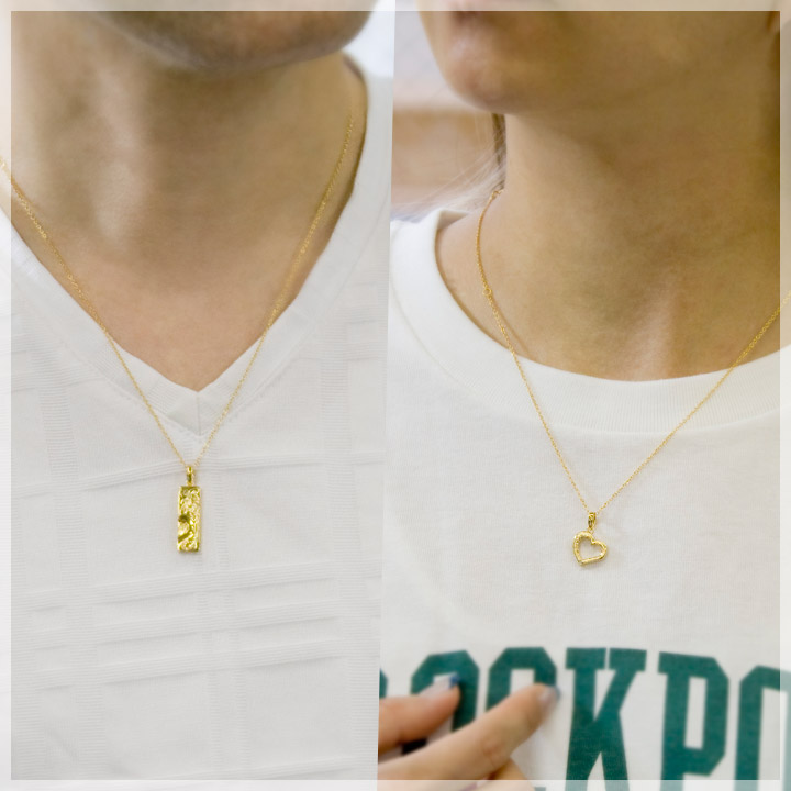 市場 Close ハートと重なる台座のプレート ペアアクセサリー ペアネックレス 天然ダイヤモンド 大人 Me カップル ブランド To ハワイアンジュエリー