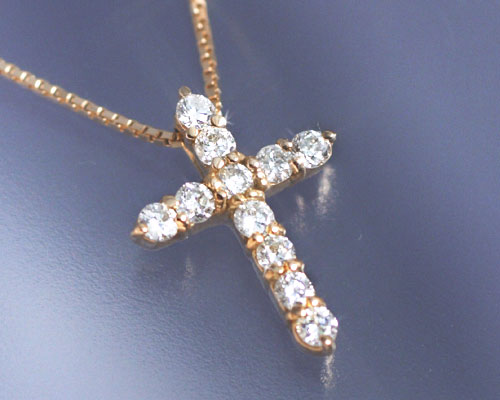 楽天市場】ダイヤモンド 0.11ct ネックレス レディース ペンダント K10