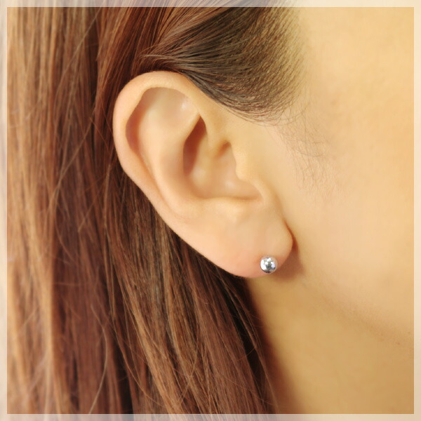 Ciao Accessories Metal Pierced Earrings Fs3gm Which Is Not Caught Metal Pierced Earrings Fs3gm Which Is Not Caught On The Hair Does Adhere To