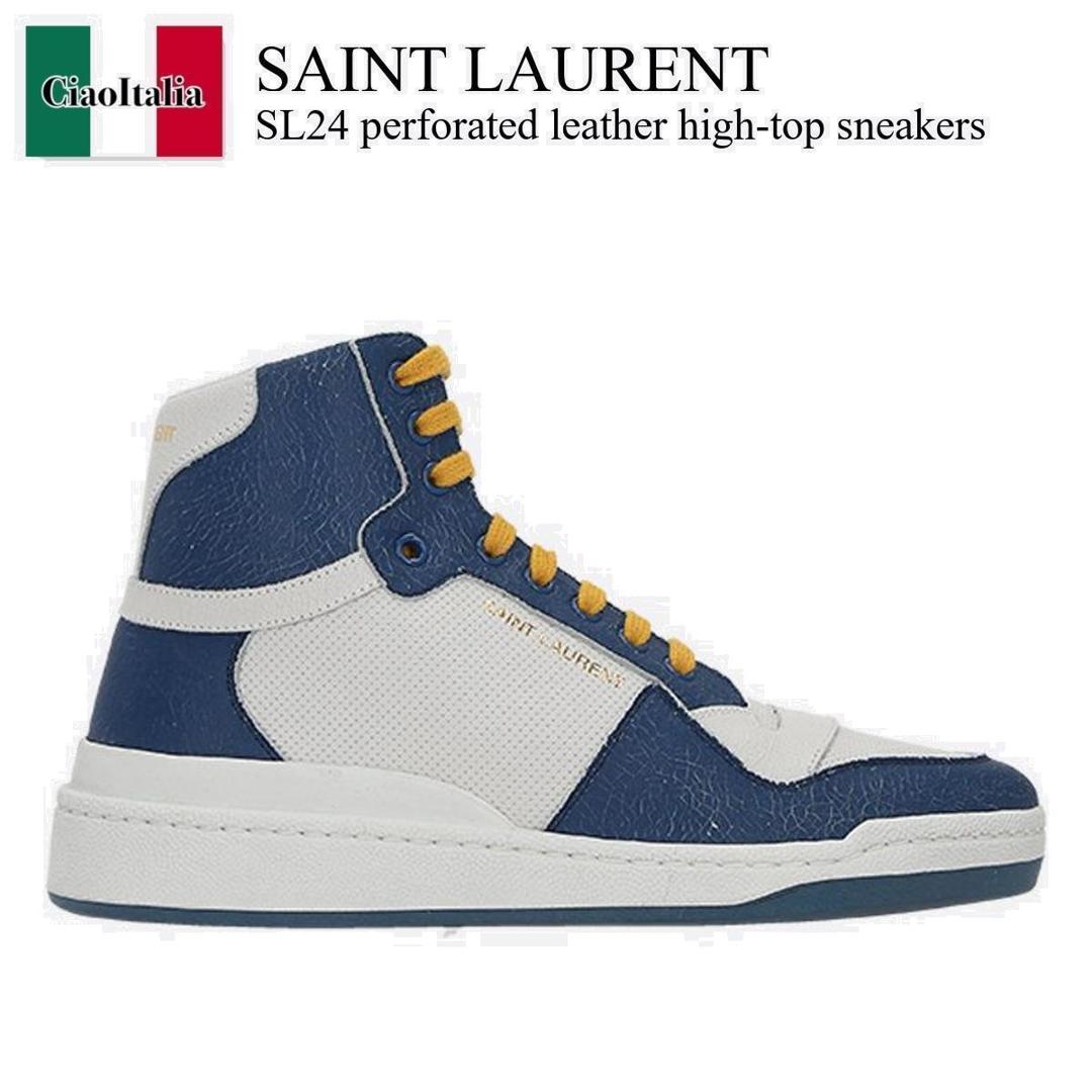 楽天市場】サンローラン SAINT LAURENT SL/24 MID-TOP SNEAKERS