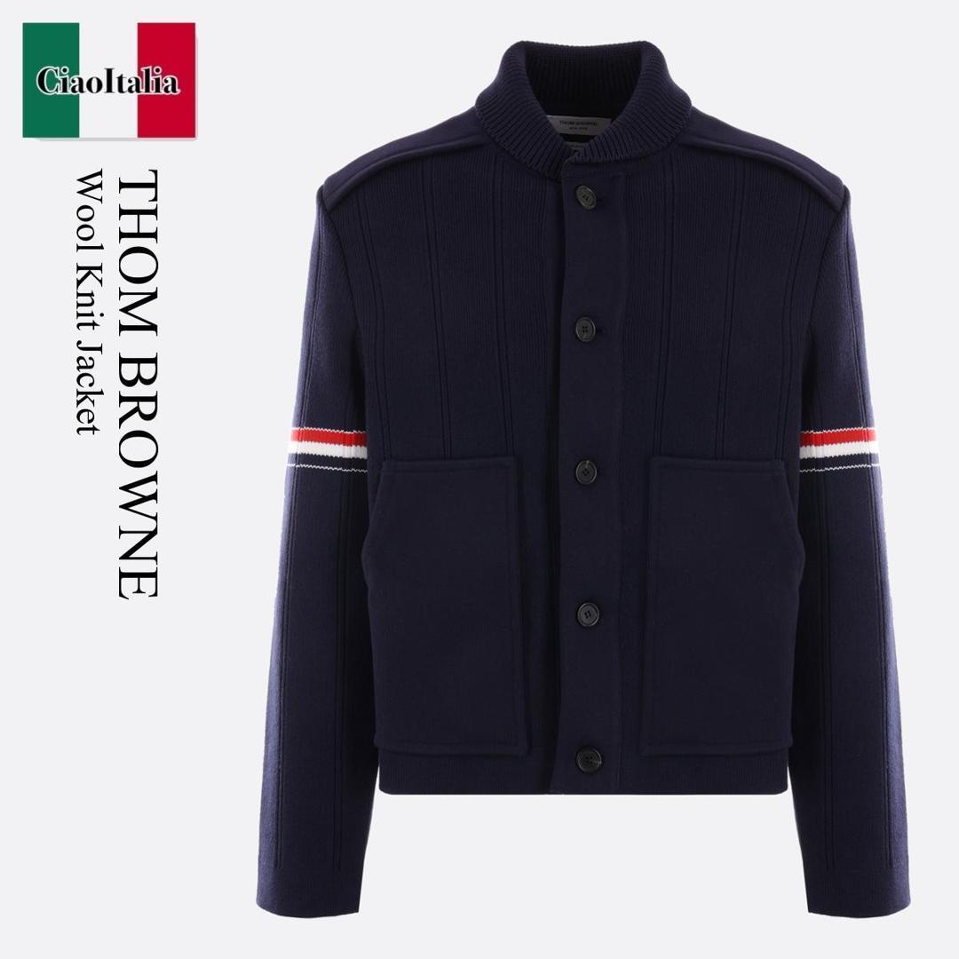 楽天市場】トムブラウン THOM BROWNE メンズ アウター ジャケット ロゴ