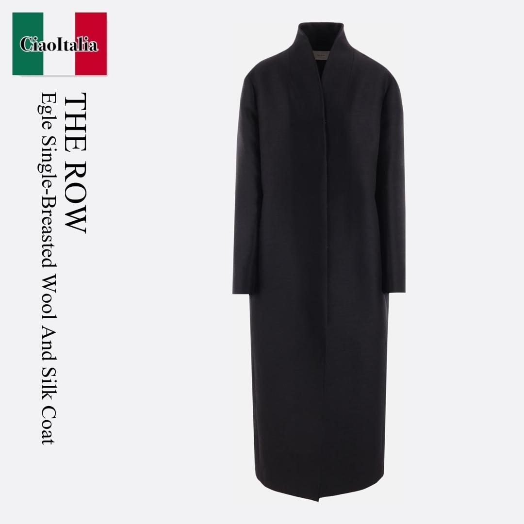 楽天市場】THE ROW ザ・ロウ ロングコート SALLIK COAT 6832