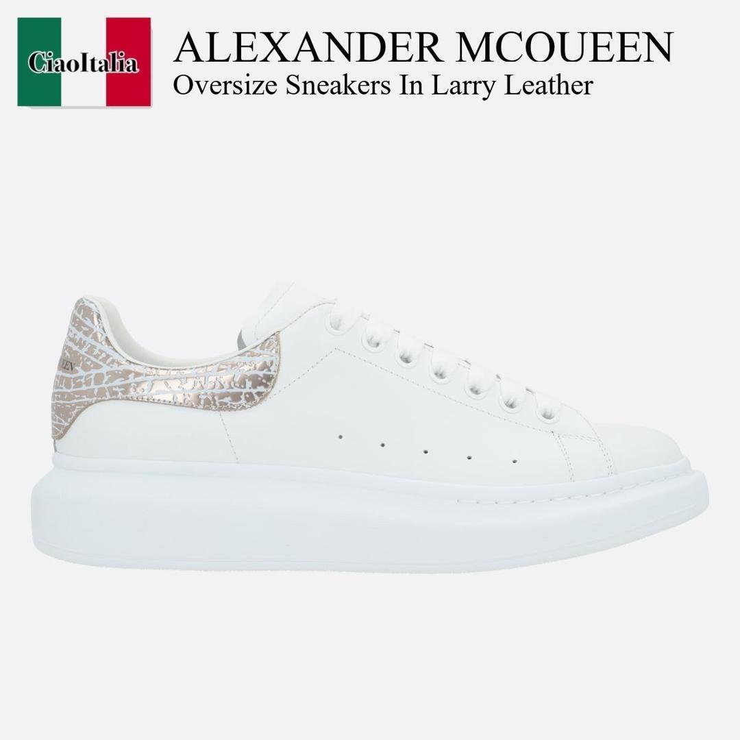 楽天市場】ALEXANDER McQUEEN スニーカー カーフレザー ホワイト
