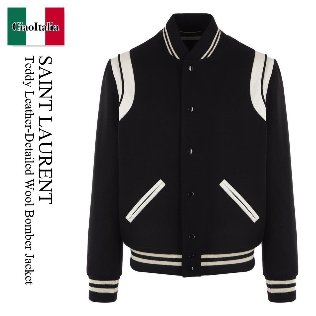 サンローランパリ　ミリタリージャケット SAINT LAURENT - サンローラン M65 ユーズド加工 ミリタリー