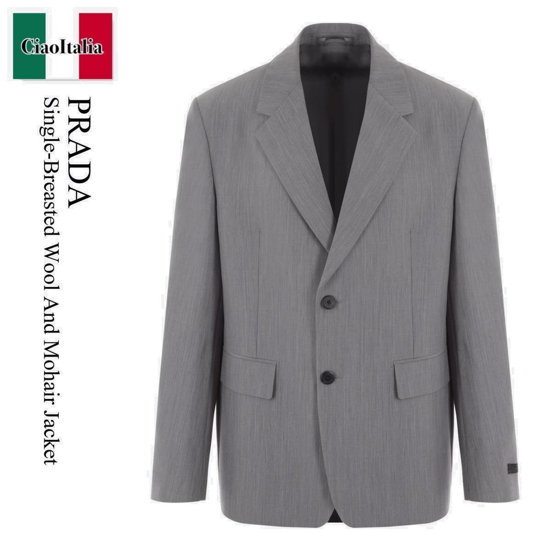 楽天市場】プラダ PRADA パファージャケット メンズ ブラック 50サイズ