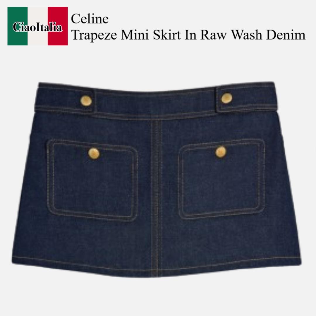 VIP価格SALE★Celine★デニム トリオンフ ミニスカート CELINE Triomphe(セリーヌ トリオンフ) ボトムス(レディース