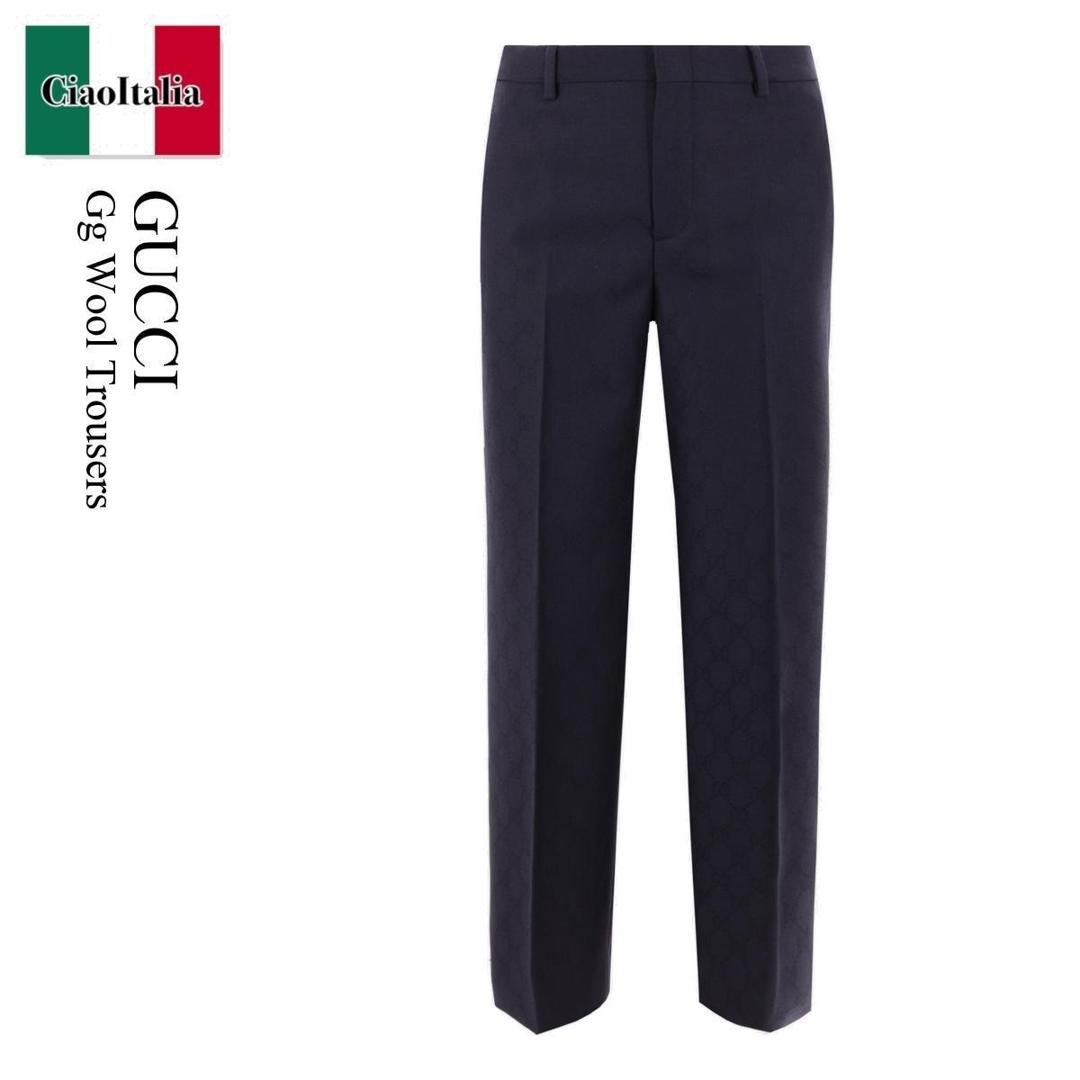 【グッチ】 Trousers - Tapered Trousers パンツ Amazon | (グッチ) GUCCI メンズ ボトムス・パンツ スウェット