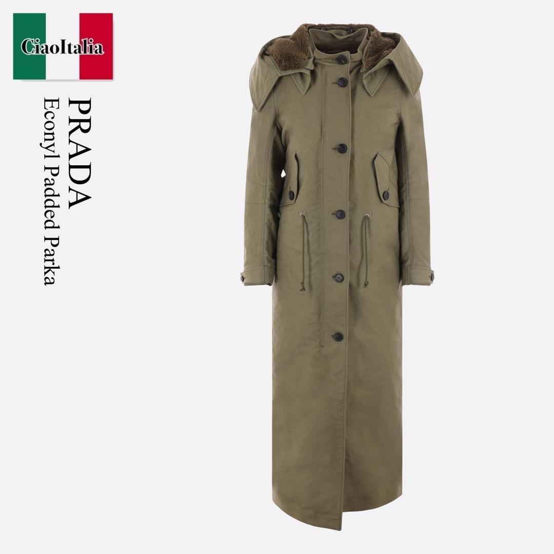 PRADA ポリエステルコート イタリア製 楽天市場】【数量限定・在庫限り・早い者勝ち！】 プラダ