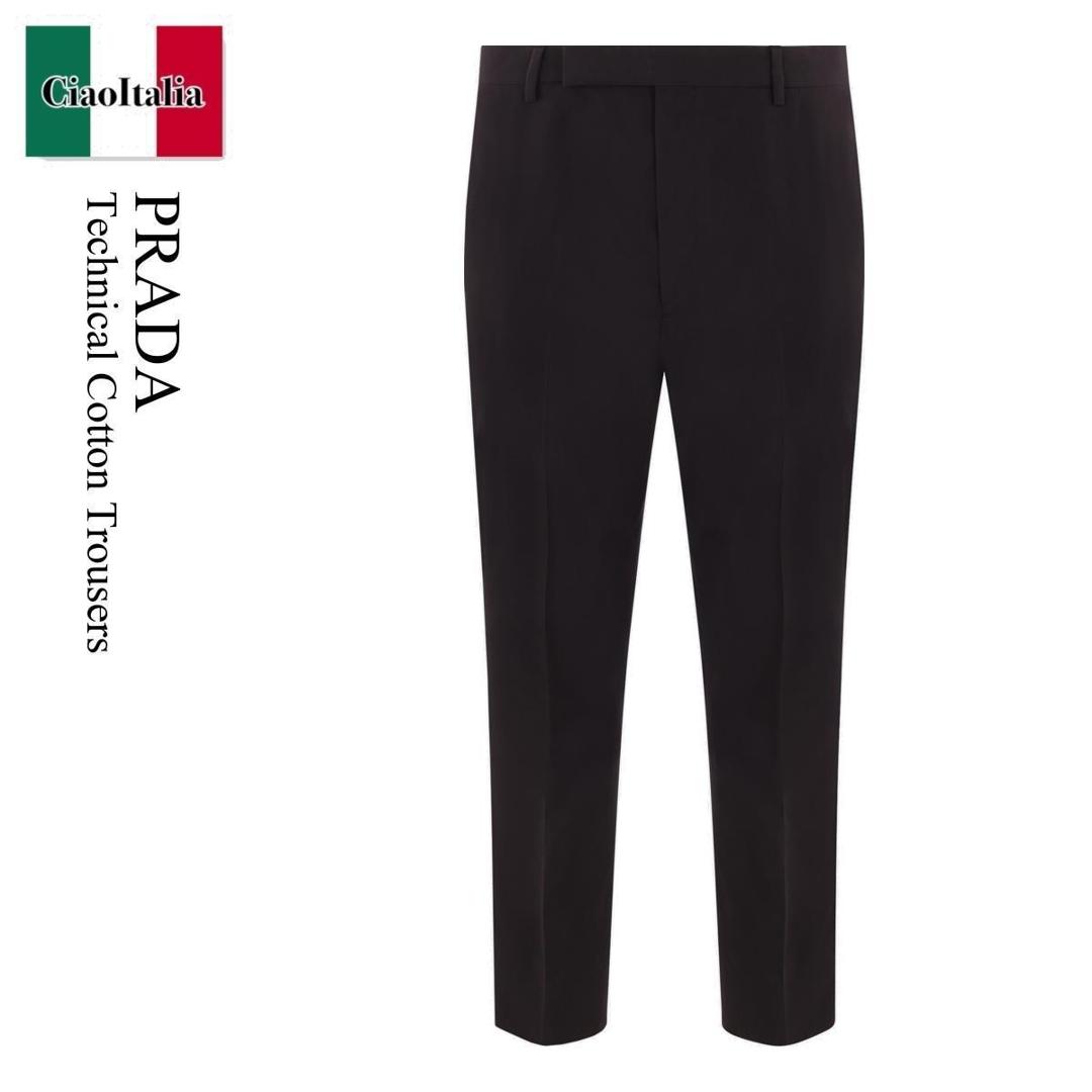 PRADA ブラック チノパン 楽天市場】 プラダ PRADA【DRILL VINTAGE T】 メンズ ストレッチ