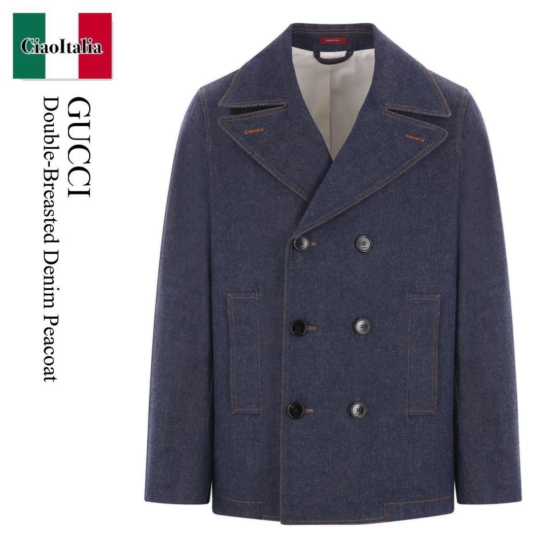 ★早い者勝ち　GUCCI　コート　紺色 ☆早い者勝ち GUCCI コート 紺色 GUCCI - グッチ GUCCI コートの