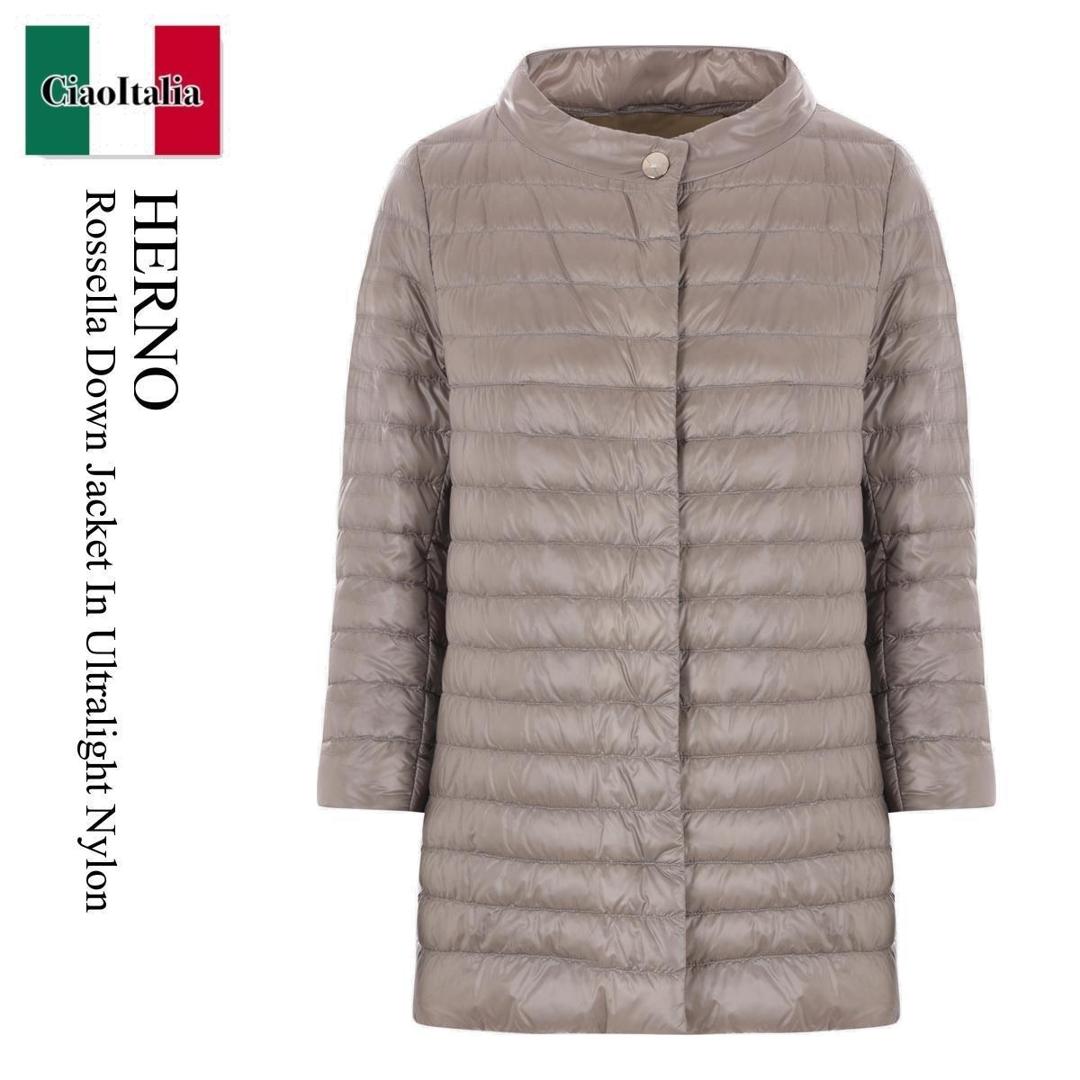 【送料&関税込】Herno Down Jacket Elsa Herno Elsa 3/4 Snap Jacket Blk – Two Skirts