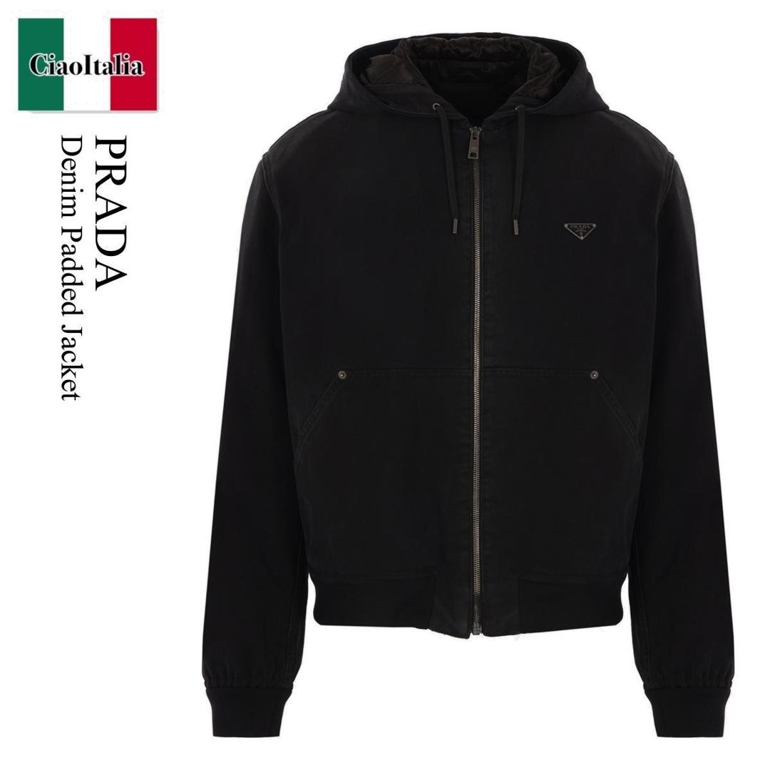 楽天市場】PRADA プラダ デニムジャケット GFB279 1ZAB