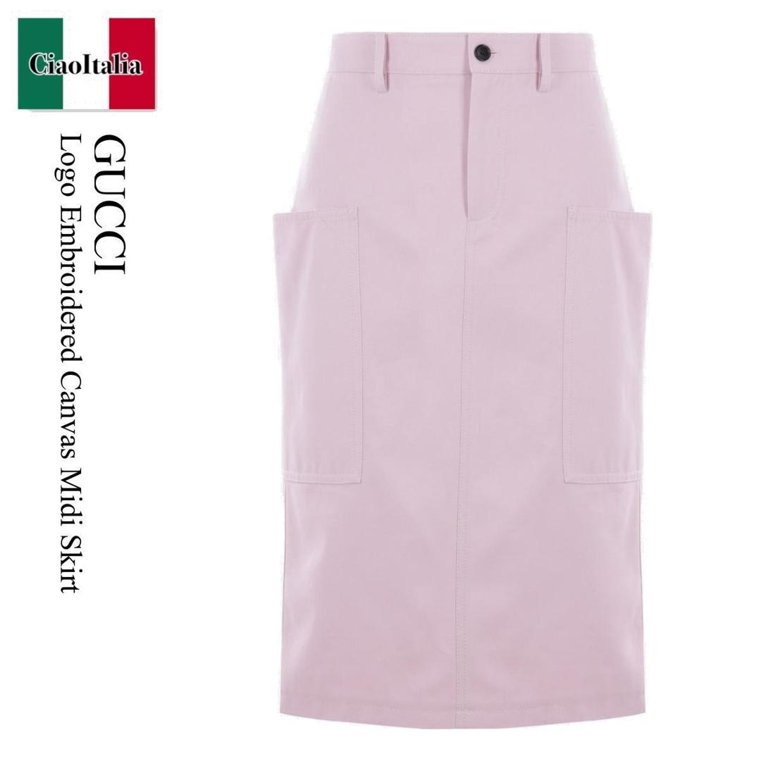 Gucciグッチのロゴ入りスカート GUCCI - グッチ GUCCI スカートの通販 by KOMEHYO ONLINE ラクマ