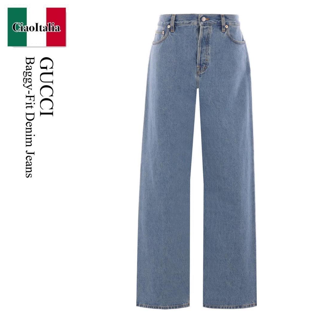 デニム・ジーパン AMI PARIS FW24 Ivory denim jeans (FTR031CO0037 150) AMI Paris Ivory Denim Jeans | italist | REVERSIBLE