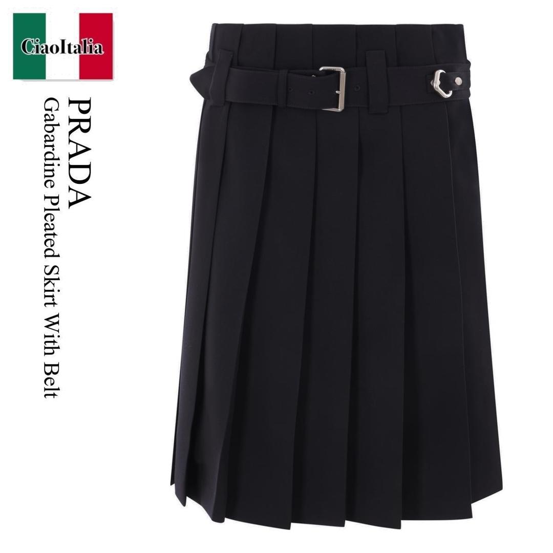 楽天市場】PRADA プラダ スカート 21X926 1WQ8 レディース ミニ