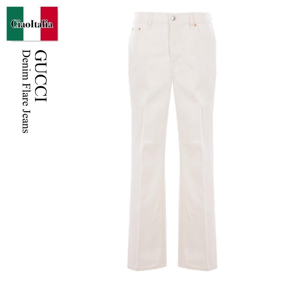 パンツ GUCCI FW24 Ivory silk lend pant (800299ZARRY 9002) r0110352903-1.jpg