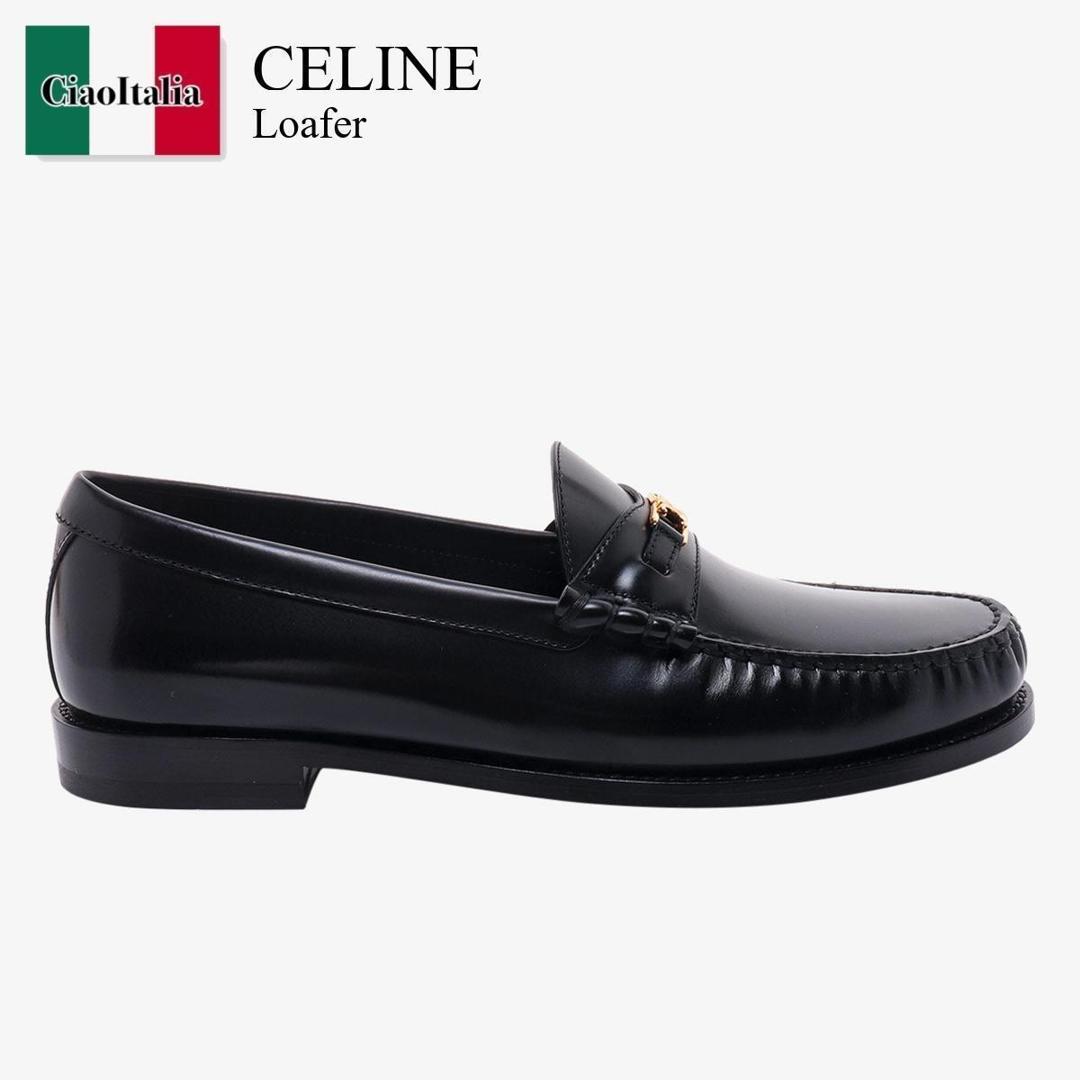 【数量限定・在庫限り・早い者勝ち！】 セリーヌ / Celine Celine Luco Triomphe Loafer In Polished Bull / 334773602 / 334773602 C38N / 334773602C38N / ドレスシューズ・革靴・ビジネスシューズ