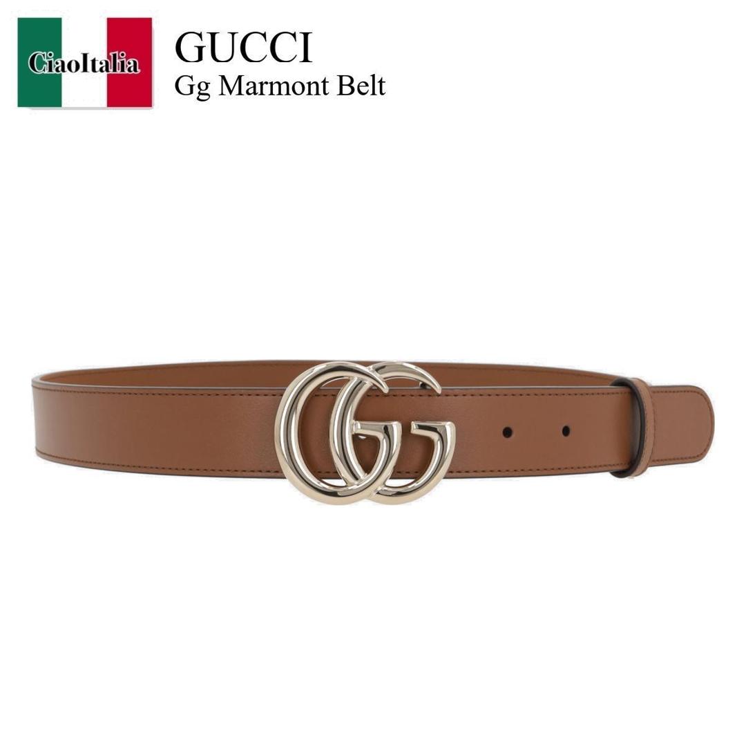 GUCCI GGパターン ベルト　リバーシブル　グッチ レディース GGマーモント〕リバーシブル ベルトブラック レザー | GUCCI公式