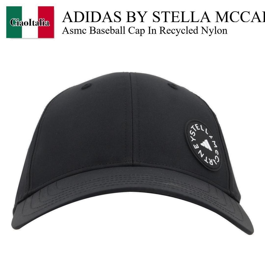 美品 アディダス ステラマッカートニー キャップ 帽子 HS3379 BLACK adidas by STELLA McCARTNEY ベースボールキャップ HS3379