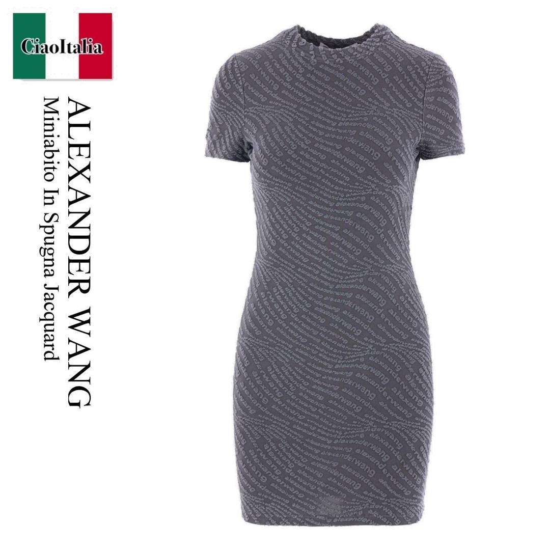 【数量限定・在庫限り・早い者勝ち！】 アレキサンダーワン / Alexander Wang Miniabito In Spugna Jacquard / 4CC3256827 / 4CC3256827 531 / 4CC3256827531 / ワンピース 39,973円