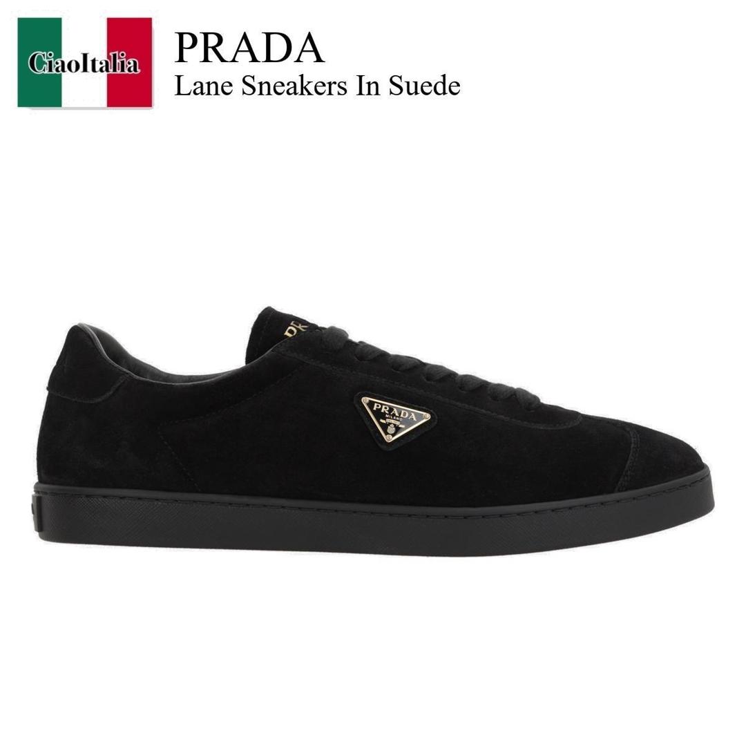 極美品　PRADA プラダ　黒　34 1/2   定価7.5万　フラットシューズ 極美品 PRADA プラダ 黒 34 1/2 定価7.5万 フラットシューズ