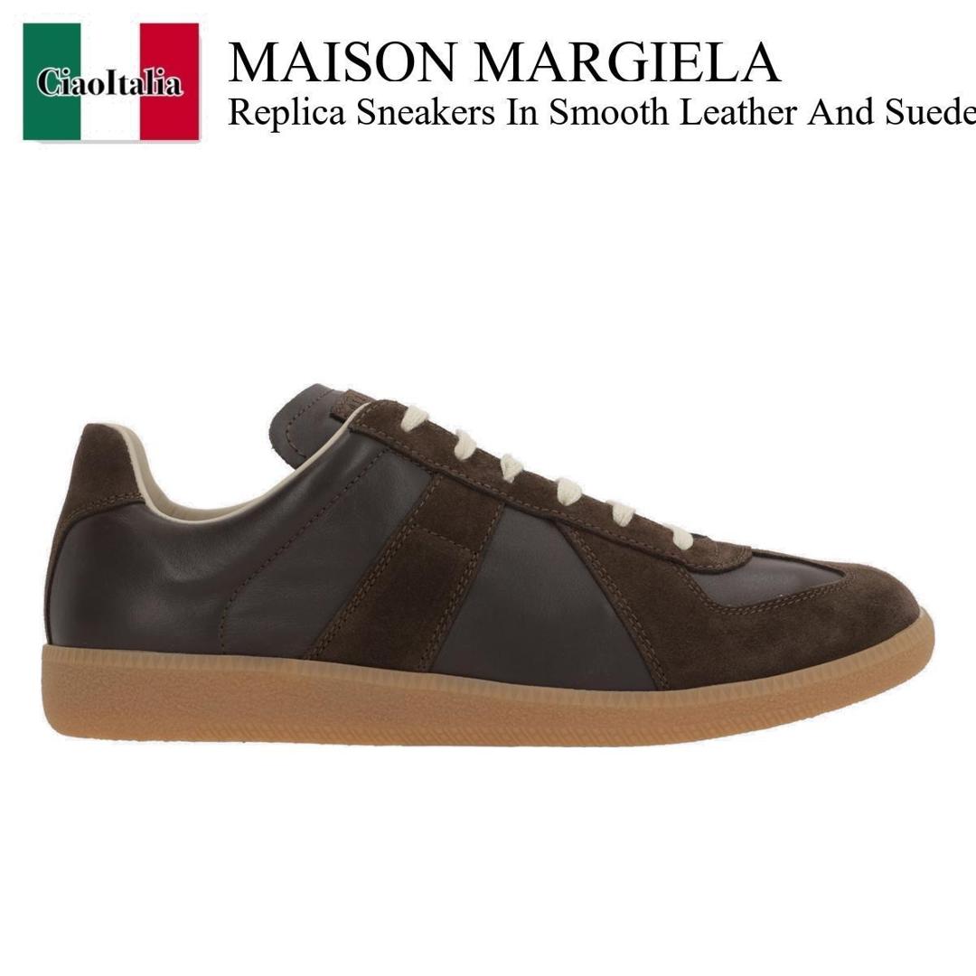 値下げ正規品:Maison Margiela  【メゾンマルジェラ】 Maison Margiela メゾンマルジェラ スニーカー 50-50 イエロー