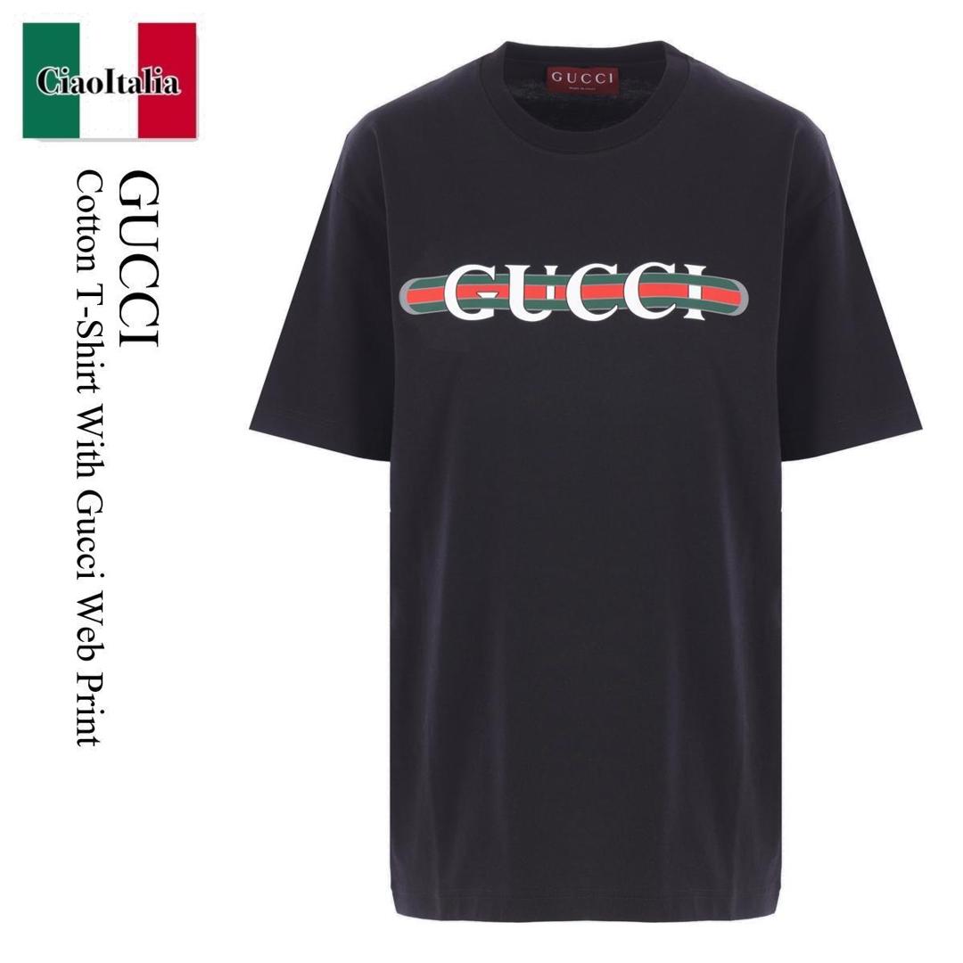 送料込み　GUCCI キッズ　150cm Tシャツ　グッチ Children's printed cotton T-shirt in white | GUCCI® US