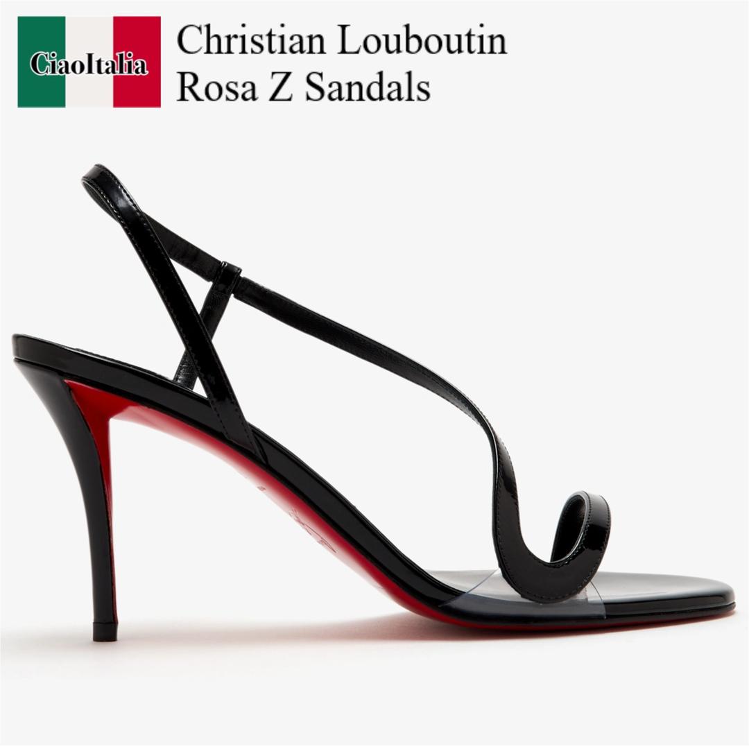 未使用　クリスチャンルブタン ブラック スリングバックサンダル 37.5 三越伊勢丹 | Christian Louboutin/クリスチャン ルブタン_Women