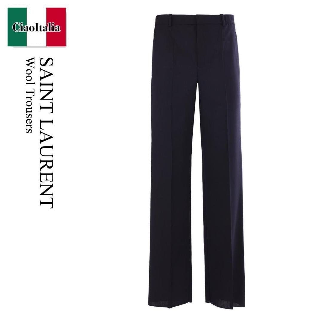 楽天市場】SAINT LAURENT サンローラン スラックスパンツ 698286 Y404W