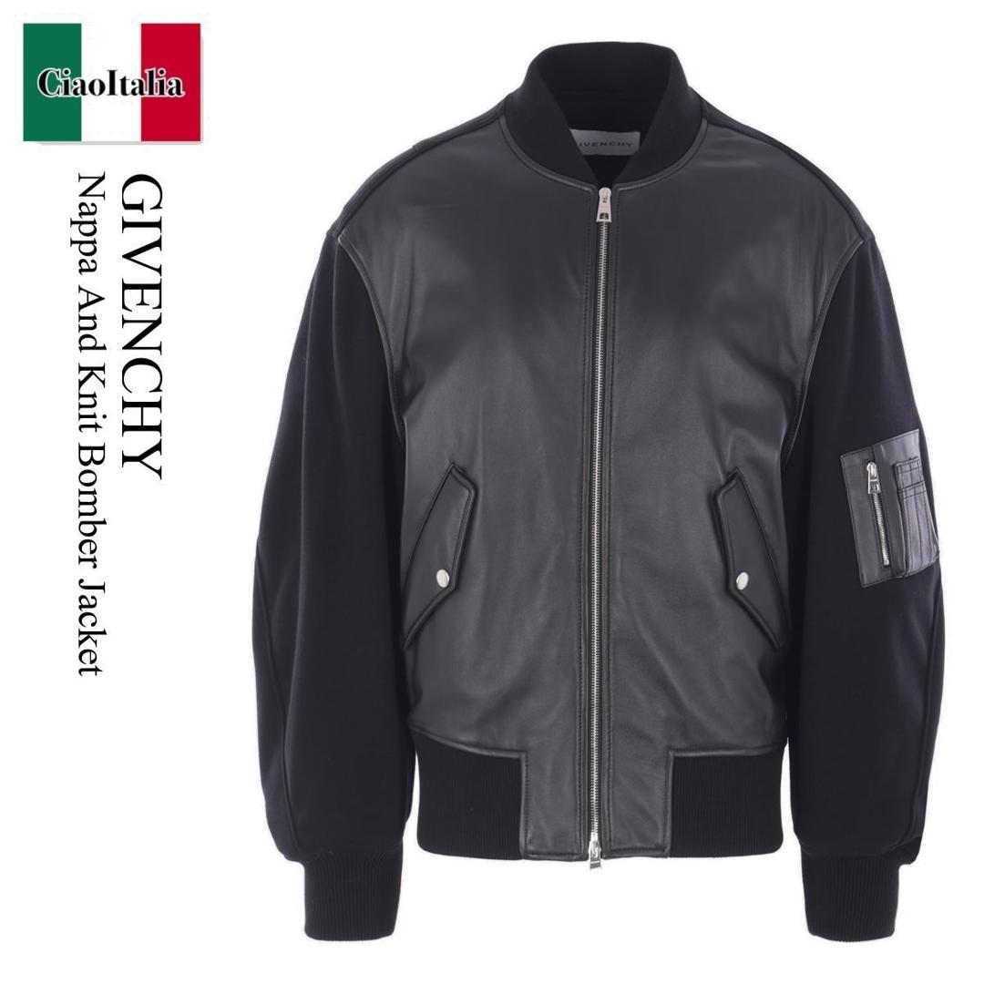 正規超美品 GIVENCHY ジバンシィ レザー スカジャン ジャケット ユニセックス GIVENCHY(ジバンシィ) スカジャン(メンズ) - 海外通販のBUYMA