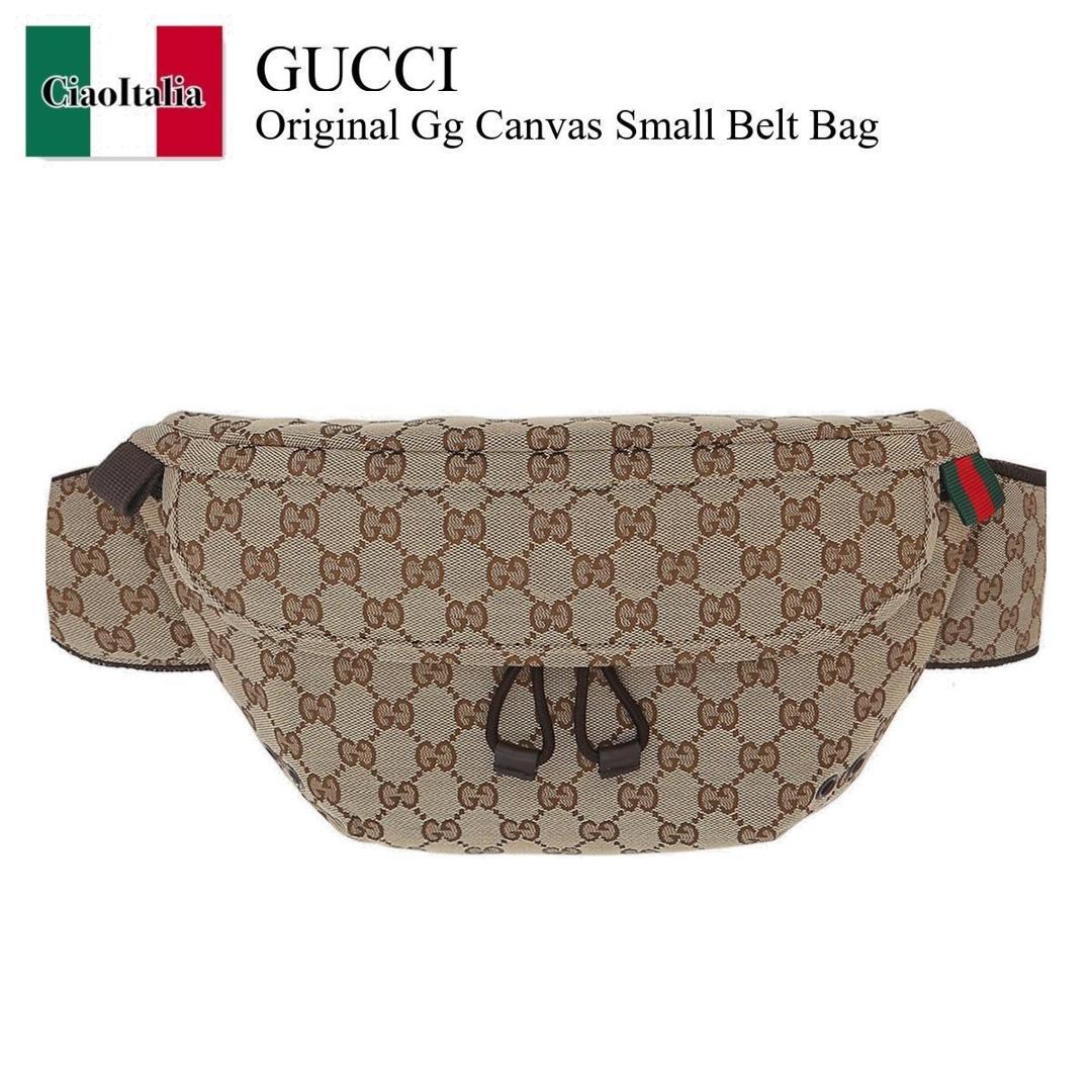 【数量限定・在庫限り・早い者勝ち！】 グッチ / かばん / カバン / Gucci Original Gg Canvas Small Belt Bag / 804262 FADUK / 804262 FADUK 9853 / 804262FADUK / 804262FADUK9853 / ショルダーバッグ