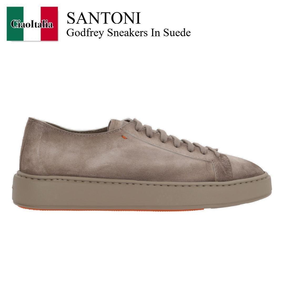 楽天市場】サントーニ Santoni タンブルレザー スニーカー ローカット