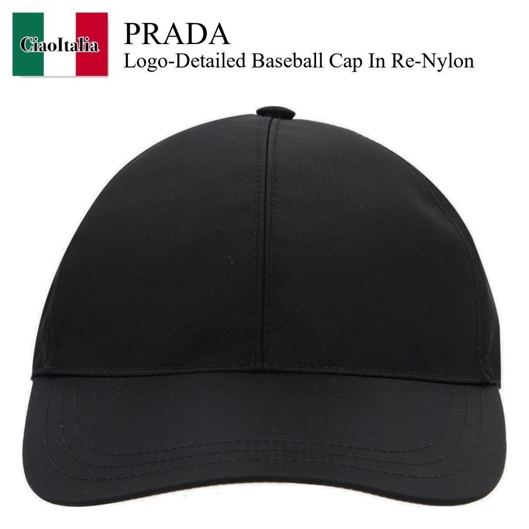 楽天市場】プラダ PRADA ベースボールキャップ ブラック メンズ 2hc179