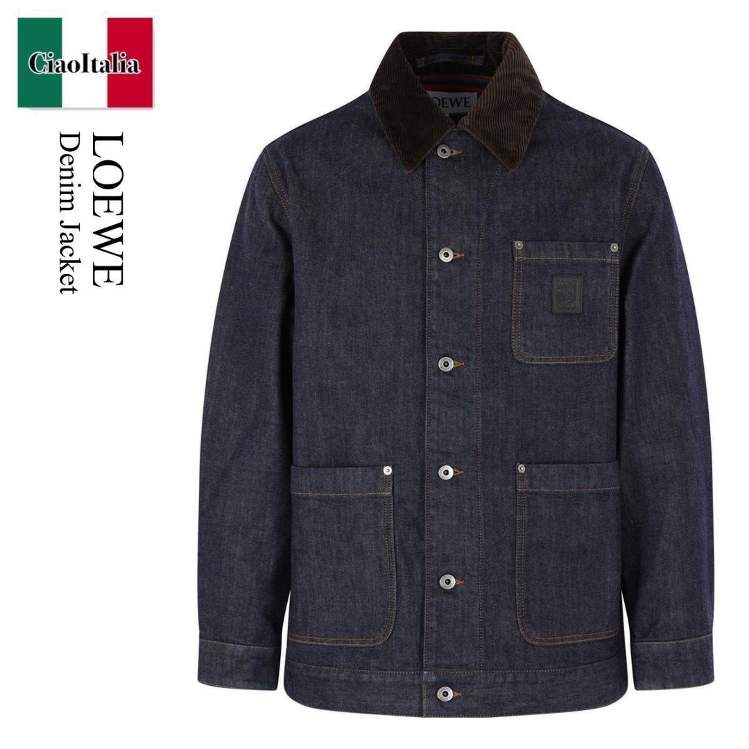 楽天市場】LOEWE ロエベ デニム ジャケット S359Y50X55 レディース