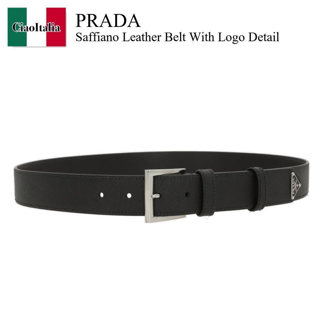 PRADA ベルト 2CS114 2A7P レザー トライアングルロゴ プラダ PRADA PRADA ベルト 2CS114 2A7P レザー トライアングルロゴ
