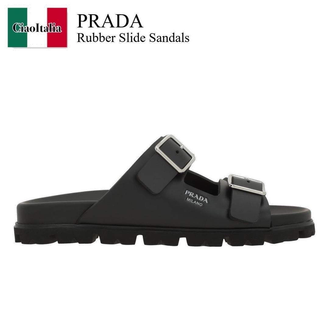 楽天市場】PRADA プラダ サンダル 1X857M 3LKK レディース ラバー