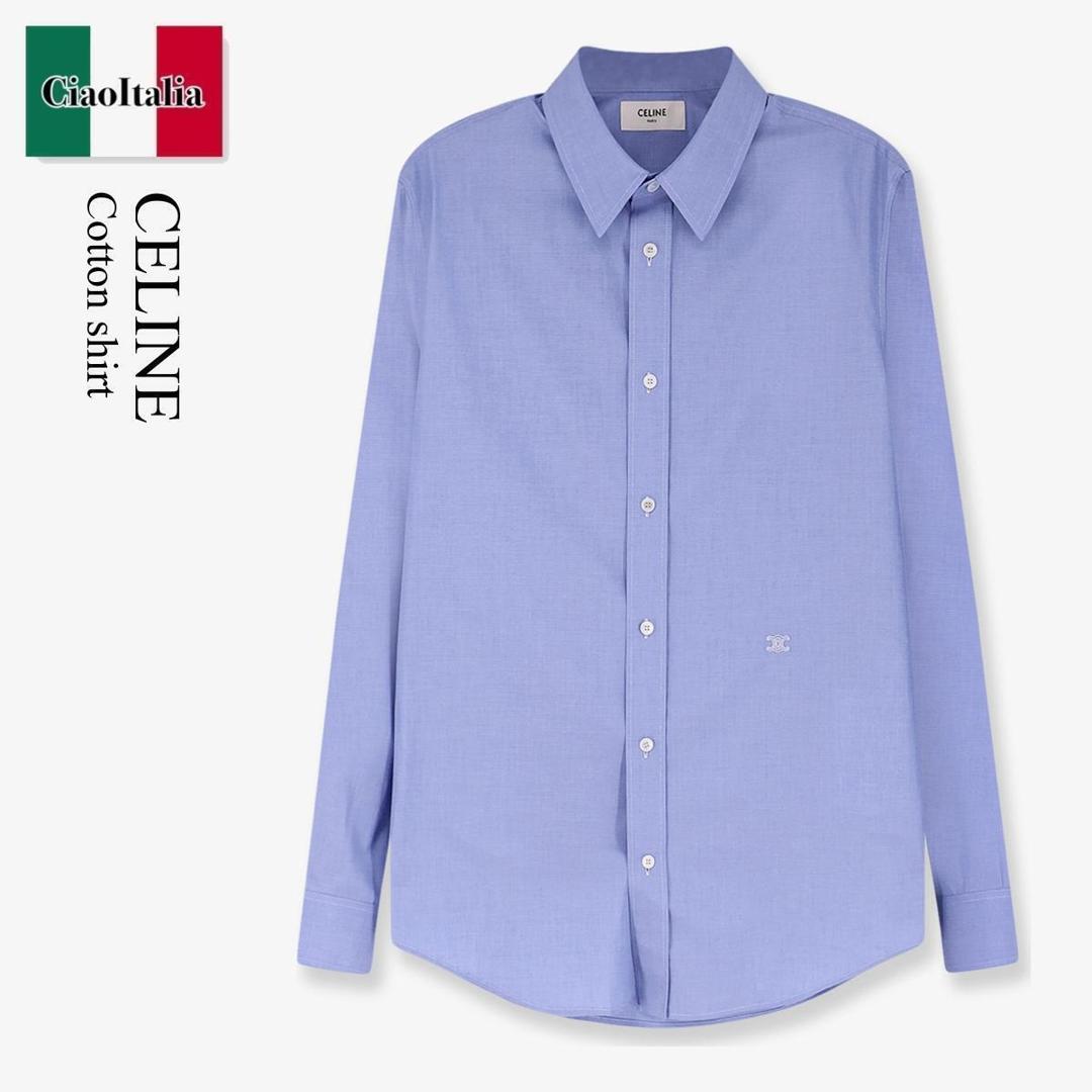 楽天市場】CELINE セリーヌ 長袖シャツ 2C813977N.38CE メンズ