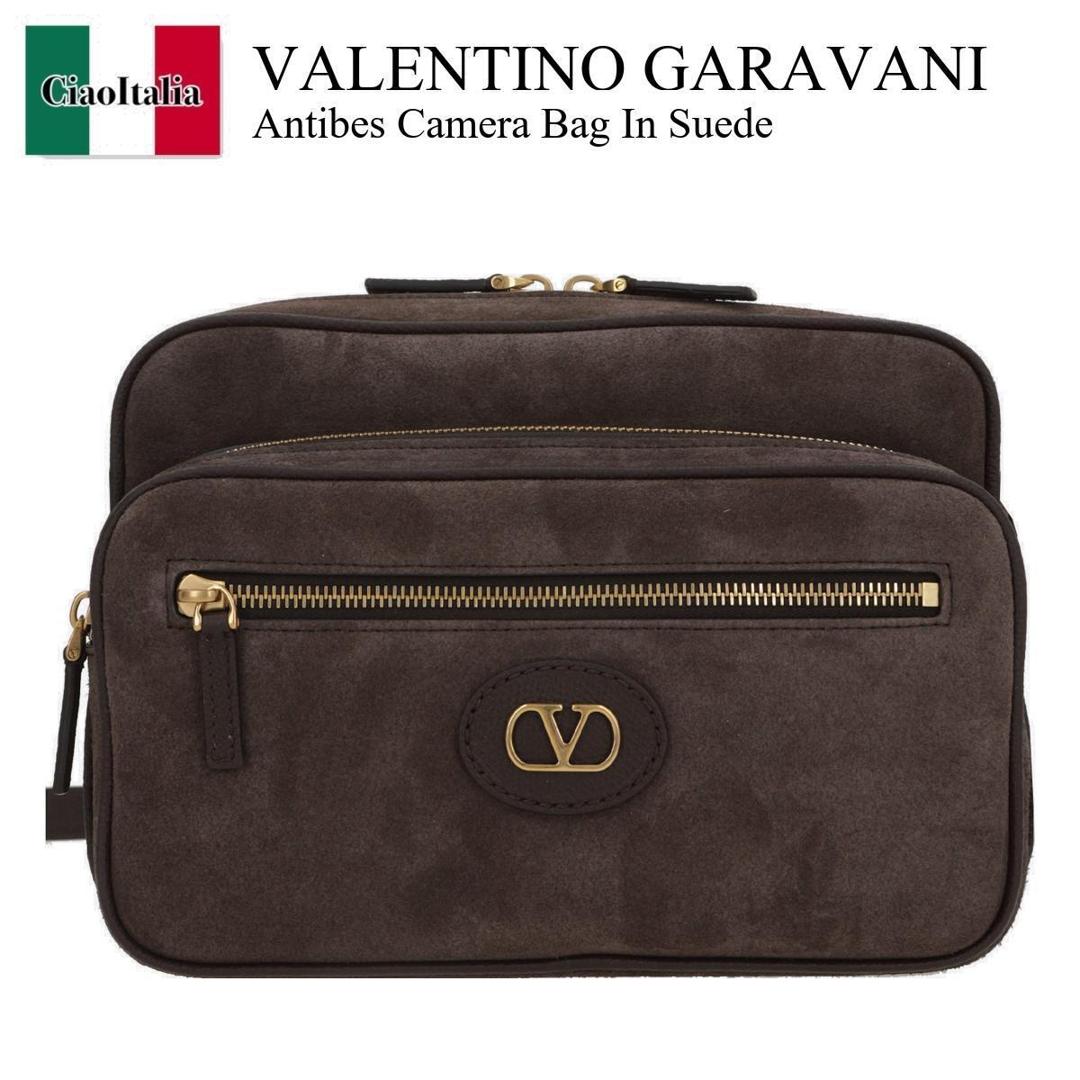 【数量限定・在庫限り・早い者勝ち！】 バレンチノ / かばん / カバン / Valentino Garavani Antibes Camera Bag In Suede / 8Y2B0S96UEX / 8Y2B0S96UEX RE6 / 8Y2B0S96UEXRE6 / ショルダーバッグ