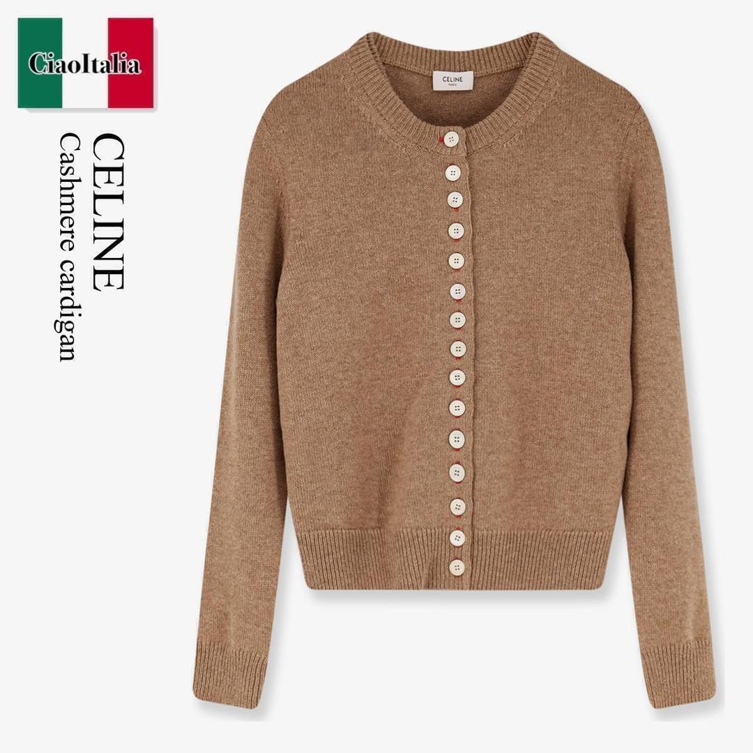 楽天市場】CELINE セリーヌ Mohair Fair Isle Cardigan フェアアイル