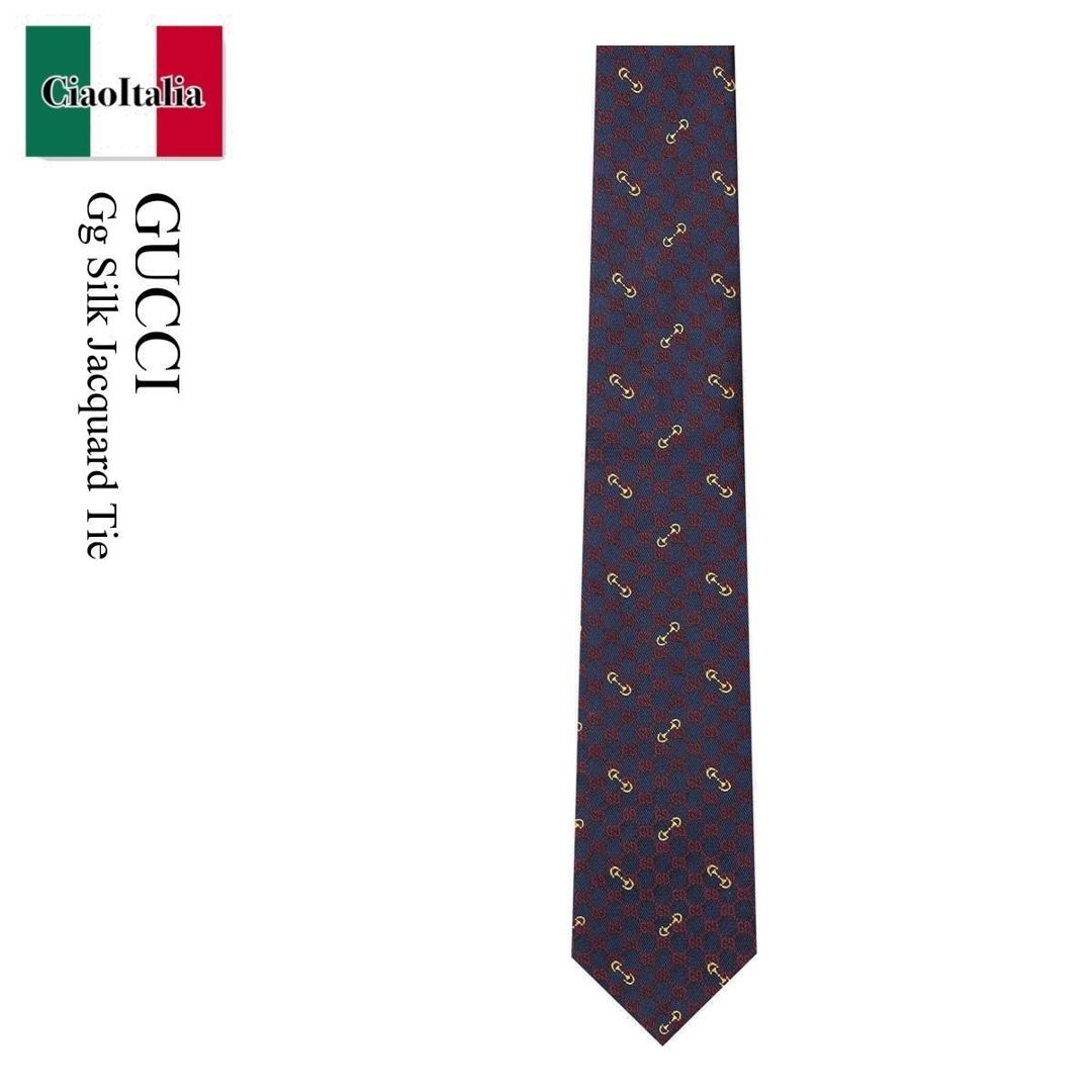 【数量限定・在庫限り・早い者勝ち！】 グッチ / Gucci Gg Silk Jacquard Tie / 744379 4E217 / 744379 4E217 4174 / 7443794E217 / 7443794E2174174 / ネクタイ