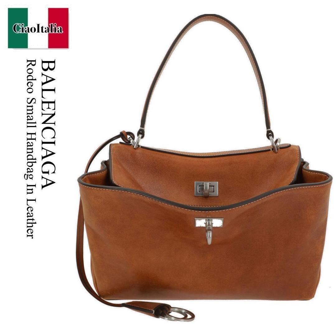 【数量限定・在庫限り・早い者勝ち！】 バレンシアガ / かばん / カバン / Balenciaga Rodeo Small Handbag In Leather / 789779 2ABP7 / 789779 2ABP7 2753 / 7897792ABP7 / 7897792ABP72753 / ハンドバッグ