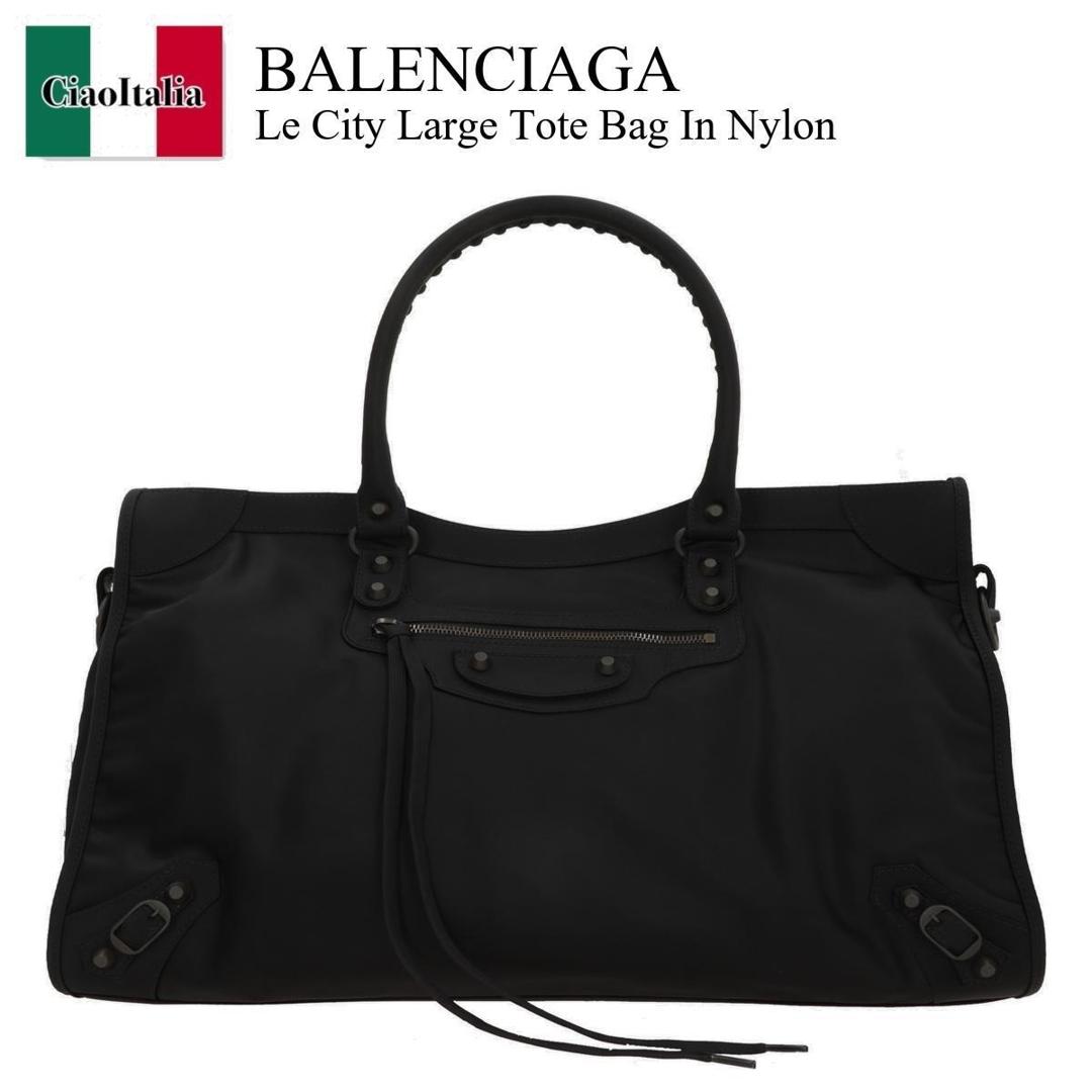 【数量限定・在庫限り・早い者勝ち！】 バレンシアガ / かばん / カバン / Balenciaga Le City Large Tote Bag In Nylon / 808388 2AB9J / 808388 2AB9J 1000 / 8083882AB9J / 8083882AB9J1000 / トートバッグ