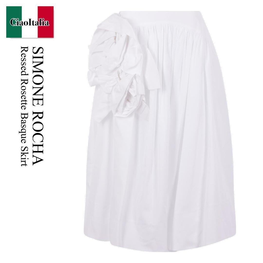 【数量限定・在庫限り・早い者勝ち！】 シモーネロシャ / Simone Rocha Ressed Rosette Basque Skirt / 3199R1 / 3199R1 287W / 3199R1287W / スカート