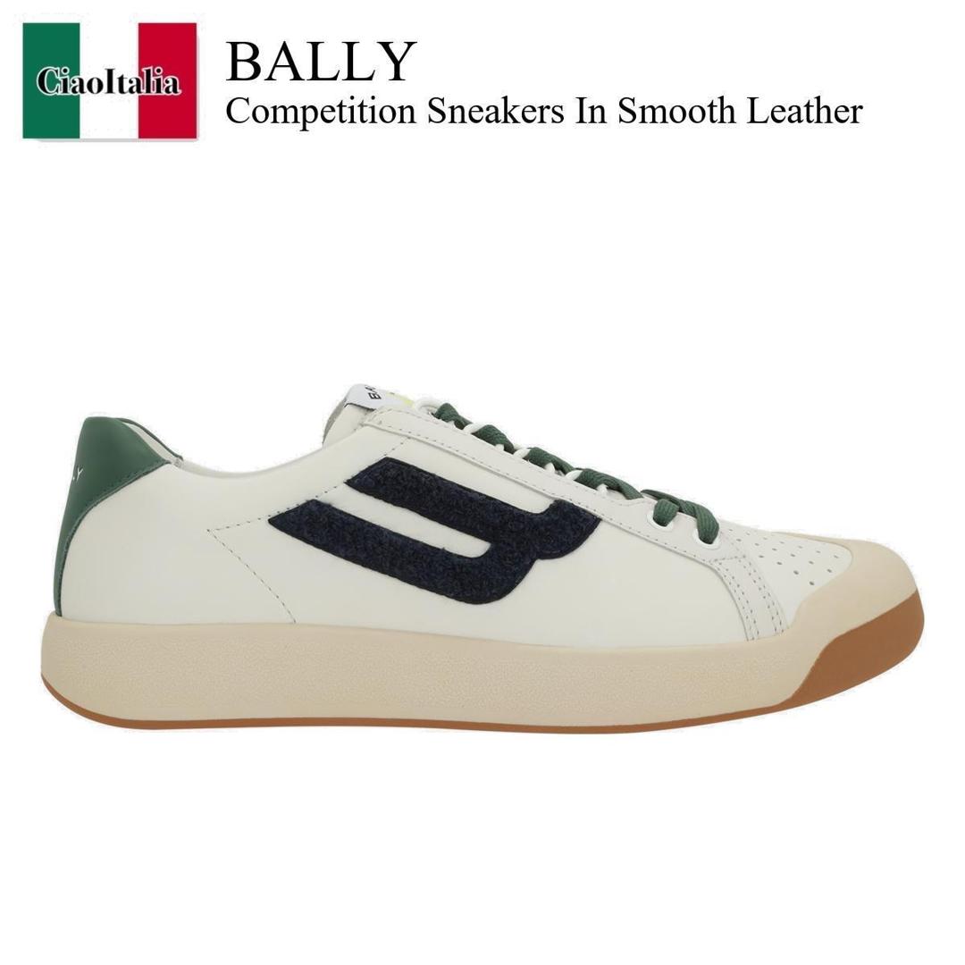 【数量限定・在庫限り・早い者勝ち！】 バリー / Bally Competition Sneakers In Smooth Leather / MSK 0 / MSK 0 GBVT012I0X2 / MSK0 / MSK0GBVT012I0X2 / スニーカー
