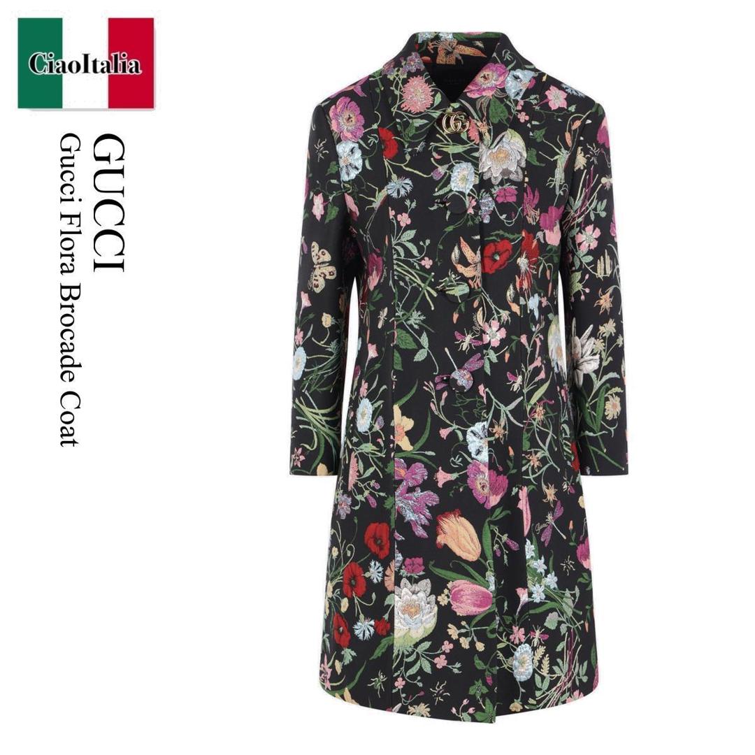 【数量限定・在庫限り・早い者勝ち！】 グッチ / Gucci Gucci Flora Brocade Coat / 864604 ZAUUP / 864604 ZAUUP 1287 / 864604ZAUUP / 864604ZAUUP1287 / コート