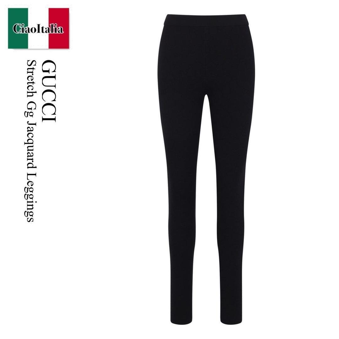 【数量限定・在庫限り・早い者勝ち！】 グッチ / Gucci Stretch Gg Jacquard Leggings / 852277 XKFCP / 852277 XKFCP 1000 / 852277XKFCP / 852277XKFCP1000 / スパッツ・レギンス