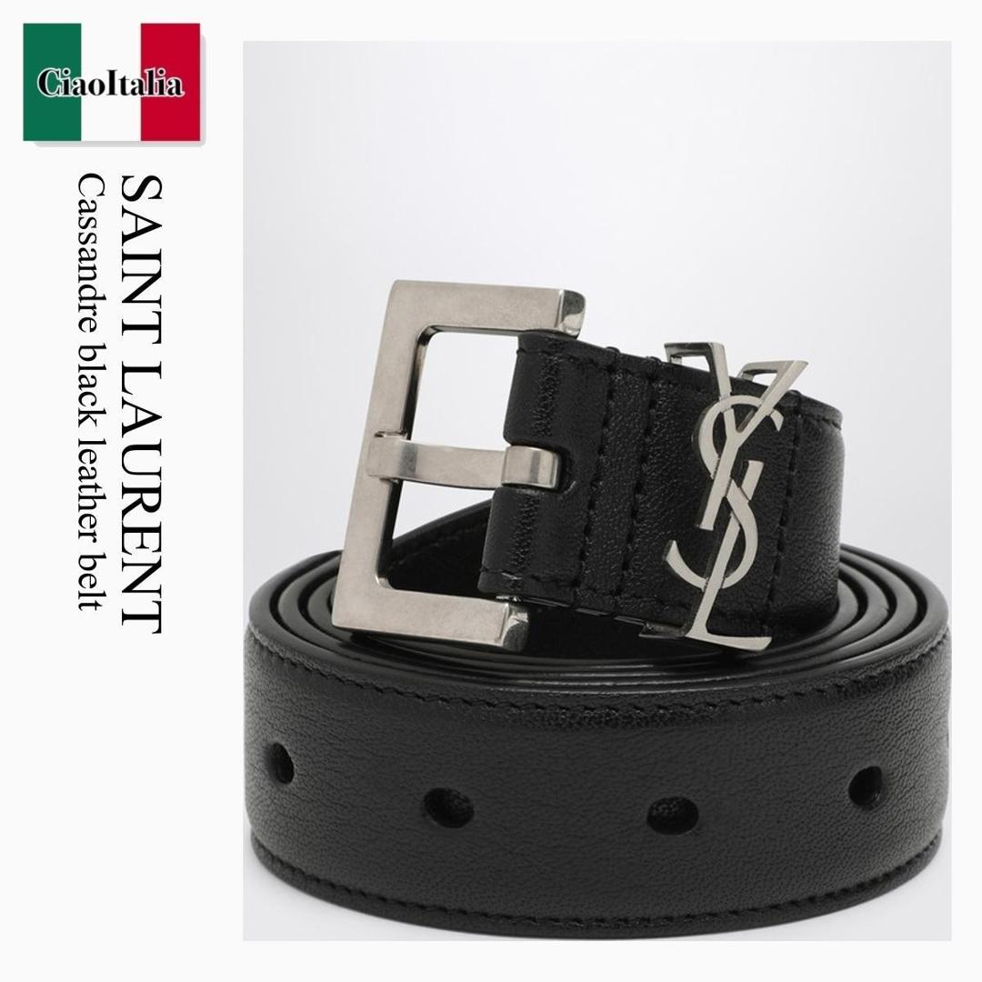 サンローラン パリ パテントレザー クロコ ベルト 三越伊勢丹 | SAINT LAURENT/サンローラン_men通販 | モノグラム