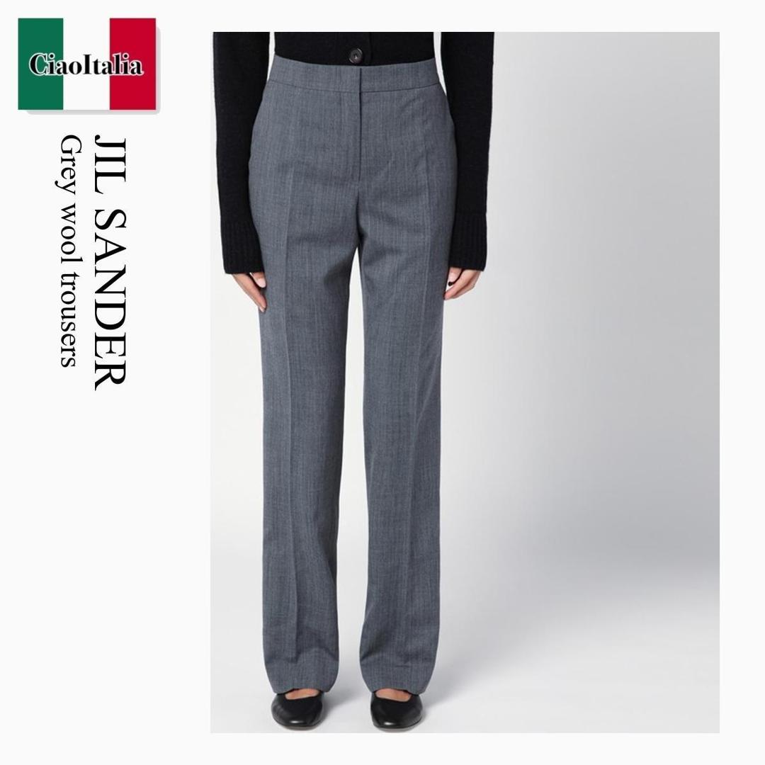 JILSANDER センタープレス ワイド トラウザー JILSANDER センタープレス ワイド トラウザー JILSANDER