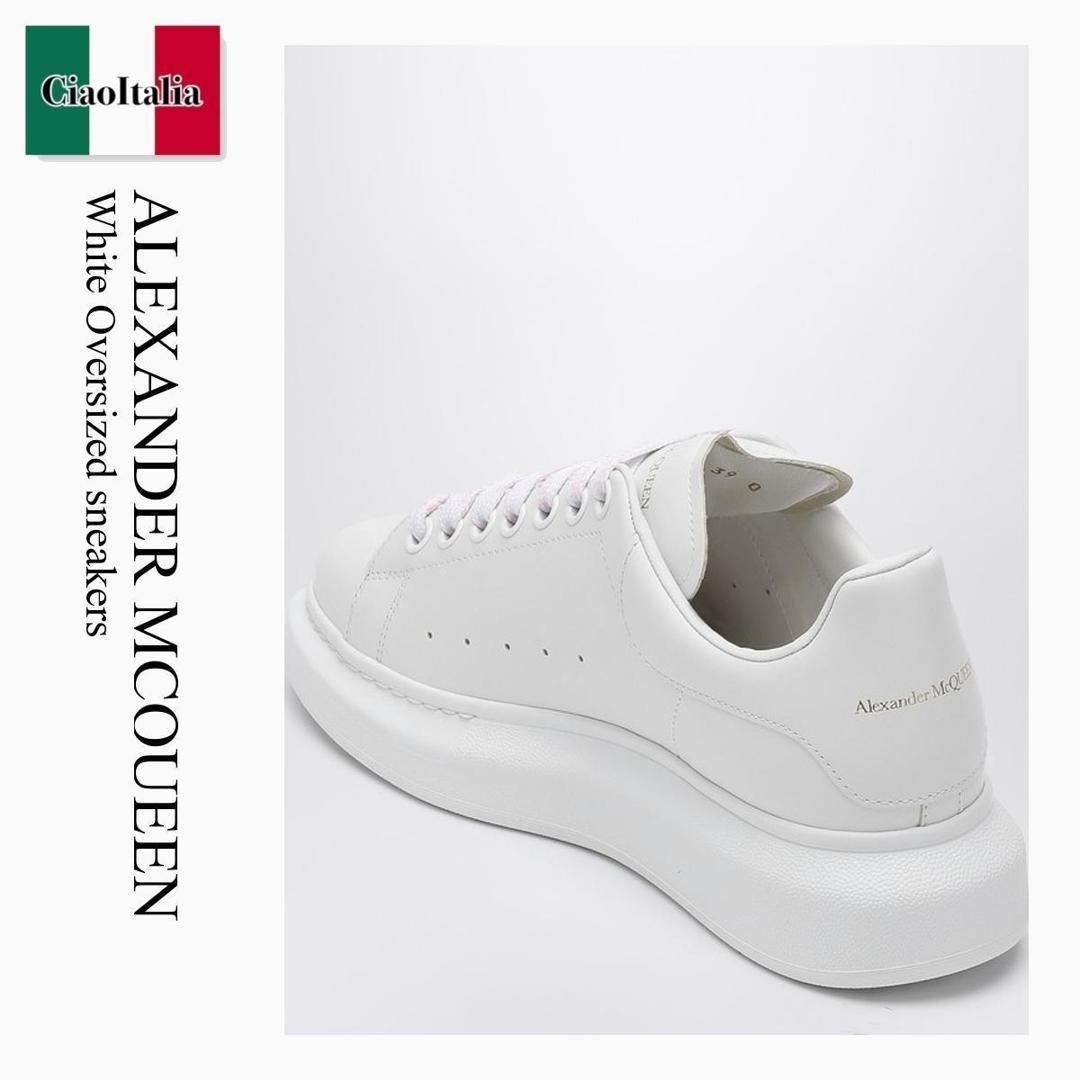 楽天市場】ALEXANDER McQUEEN スニーカー カーフレザー ホワイト