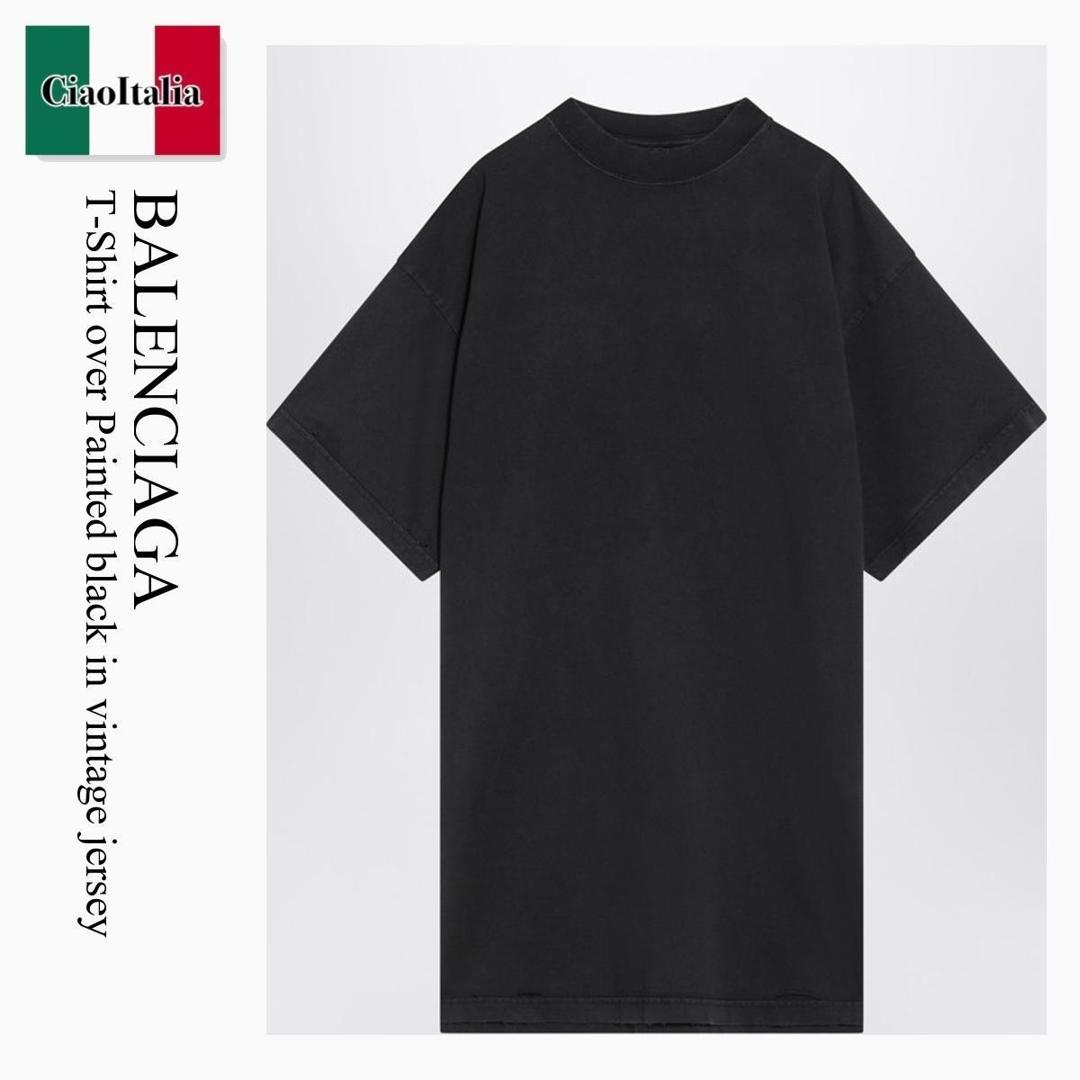 【存在感ある一枚】バレンシアガ Human Being Tシャツ Balenciaga Human Being Tシャツ | グレー | FARFETCH JP